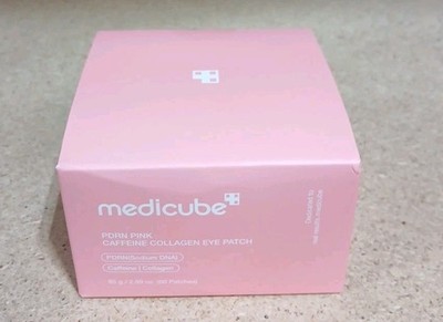 MEDICUBE PDRN Pink Caffeine Collagen Eye Patch 85g (60 Patches) K-Beauty