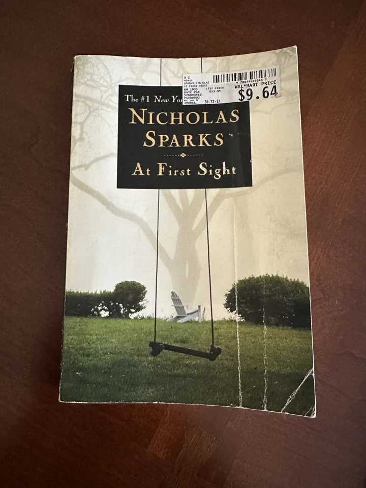 Lot of 6 Nicholas Sparks Books At First Sight True Believer Rescue Longest Ride Foto 2 de 4