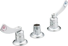 Moen 8229 Commercial M-DURA 2-Handle Widespread Faucet Without Spout - Chrome