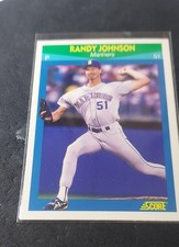 1990 Score Rising Stars - Randy Johnson #52