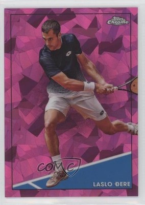 2021 Topps Chrome Sapphire Fuchsia 41/299 Laslo Dere #17 Rookie RC 13kb