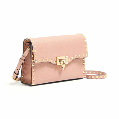 Valentino Garavani Rockstud Grainy Calfskin Crossbody Bag