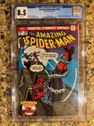 AMAZING SPIDER-MAN #148 CGC 8.5 VF+ / WHITE PAGES / JACKAL / MARVEL COMIC
