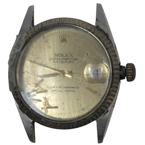 Vintage Rolex Oyster Perpetual Datejust Watch Head – For Parts / Repair