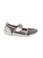 Clarks Women's Flat Shoes UK 5 Grey Other with Other Mary Jane