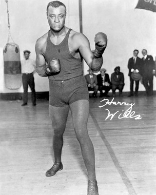 Heavyweight Champion HARRY WILLS Glossy 8x10 Photo Print Boxing Poster