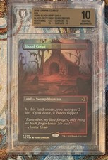 Blood Crypt Borderlessf Foil Graded BGS 10 Pristine Lorwyn Eclipsed MTG