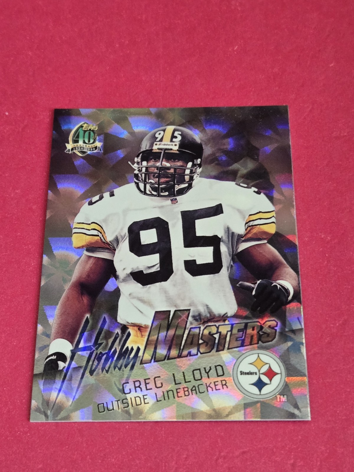 GREG LLOYD - 2006 TOPPS - HOBBY MASTERS INSERT CARD #HM14