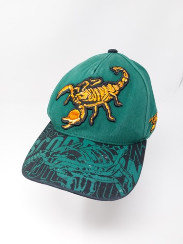Scorpion Embroidered Logo Snapback Hat Adjustable Top Level Cap