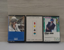 Elton John Cassette Greatest Hits, Too Low For Zero, Jump Up - Lot of 3