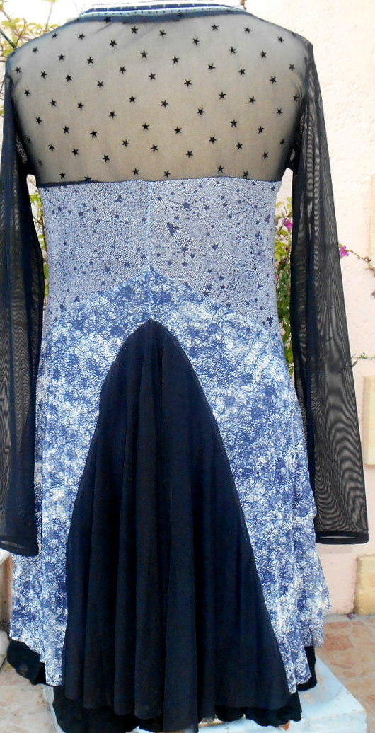 Robe LMV Taille 36-38 – Modèle Long Noir, Manches Longues | En Coton/polyester, Lavable Machine | Neuf Sans étiquettes PROMO