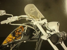 BIG DOG MOTORCYCLES OEM 10" SMOKED WINDSHIELD WINDSCREEN K-9 MASTIFF PITBULL