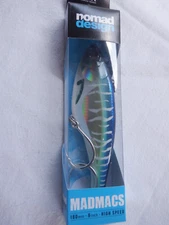 NEW  NOMAD DESIGN MADMACS  160mm 6"  LIGHT GREEN/BLUE LURE!