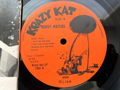 MUDDY WATERS & OTIS SPANN In Concert 1958 Krazy Kay Records 1982 UK Import Vinyl - Picture 5 of 5