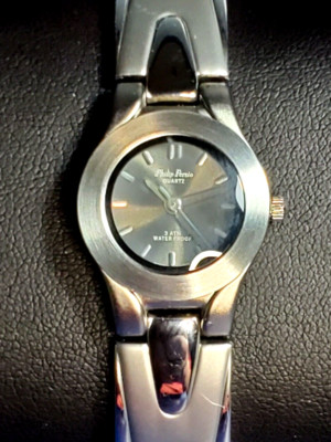 Elegant Philip Persio B5AAL0747 Silver-tone Women's Quartz Watch Water Resistant