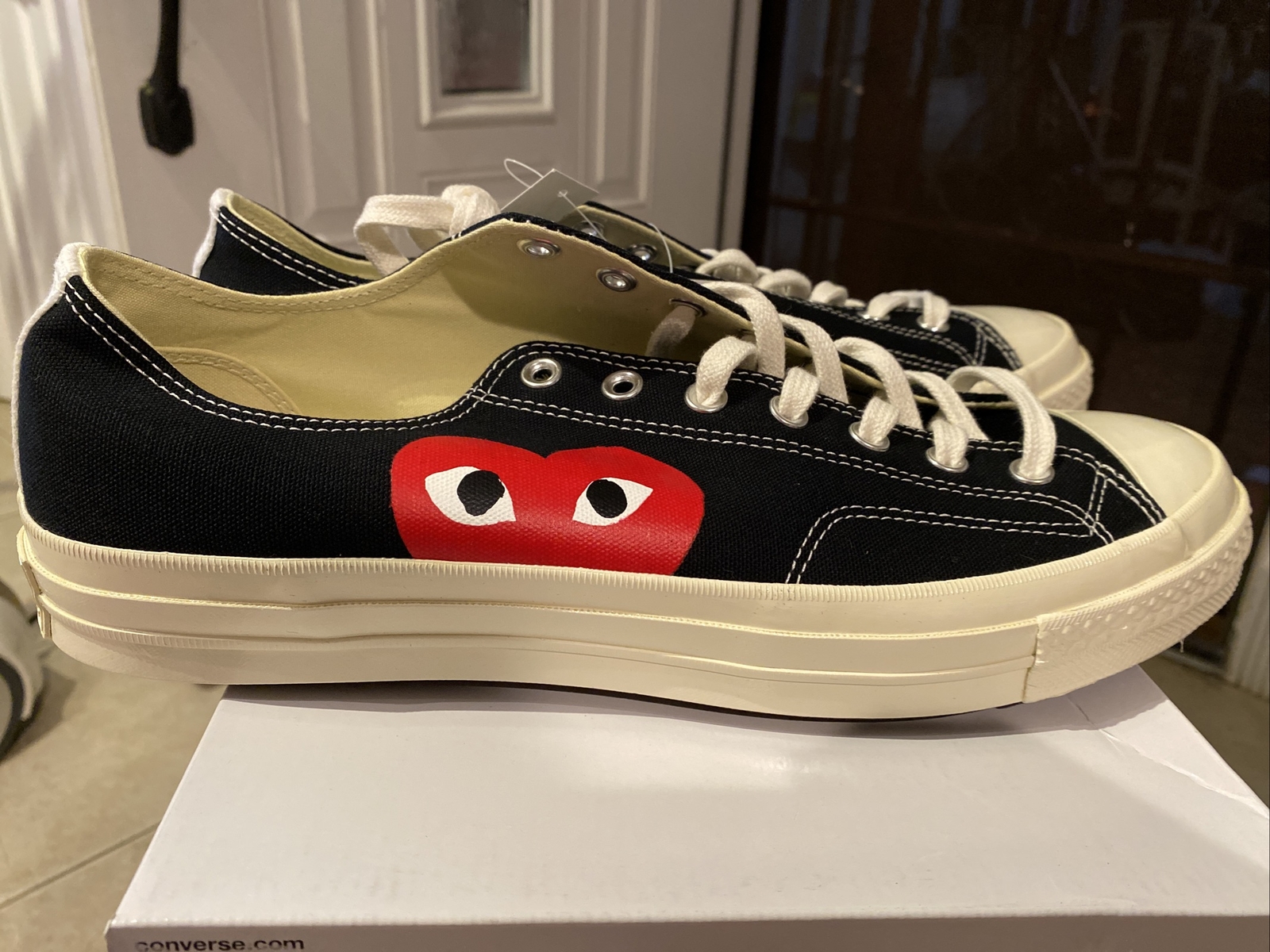 cdg converse mens size 13