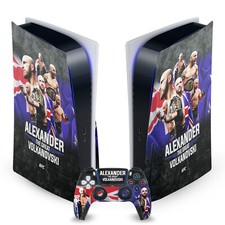 OFFICIAL UFC ALEXANDER VOLKANOVSKI VINYL SKIN FOR SONY PS5 DISC EDITION BUNDLE