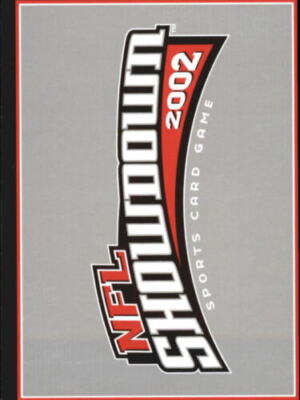 A6617- 2001 NFL Showdown 1. Ausgabe FB Zusatz Karten - Du Wählst