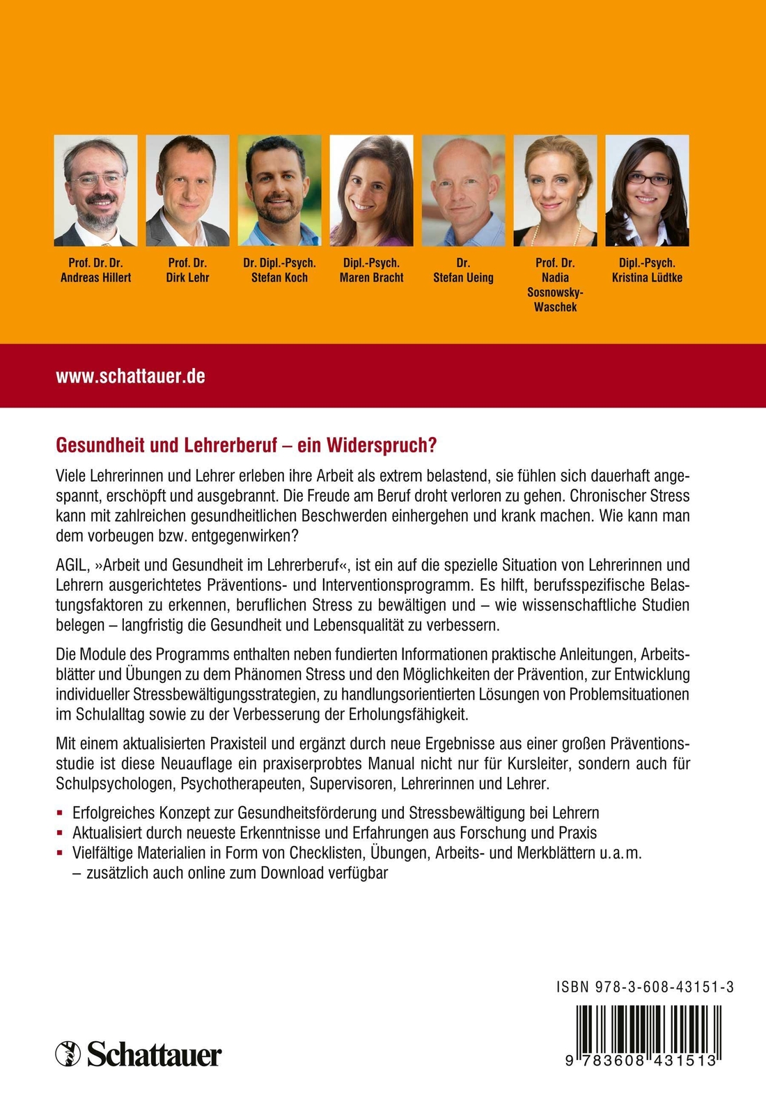 Thumbnail - Andreas Hillert (u. A.) | Lehrergesundheit | Taschenbuch | Deutsch