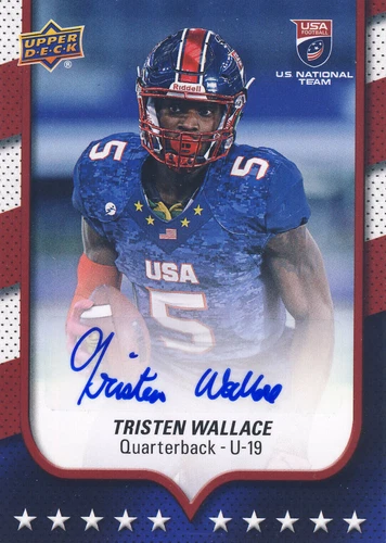2016 Upper Deck USA Football Tristen Wallace #5
