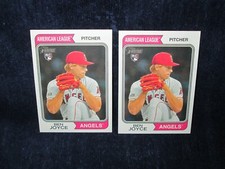 (2) 2023 Topps Heritage High Number SP Rookie Lot Ben Joyce #722