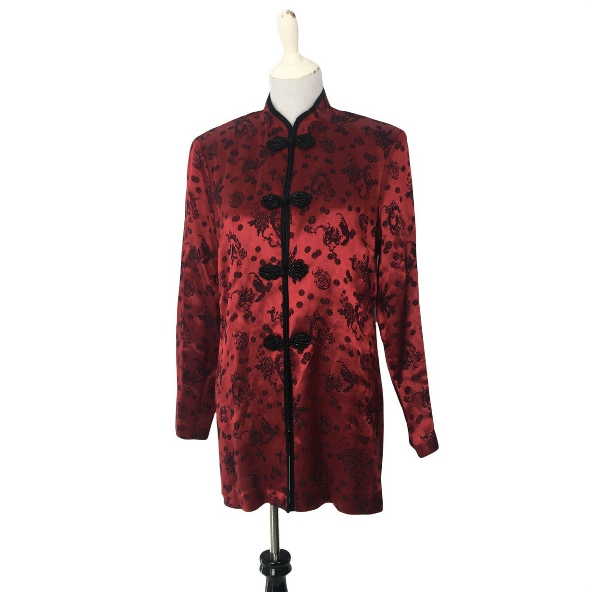 ジャケット KANGRA Women Outer 9710 58 204 226949 RED Vintage 90s R and M Richards by Karen Kwong Jacket Womens