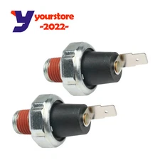 2x Metal 1 Pin Low Air Pressure Switch 60PSI New Fit for Mack Trucks 1MR2415