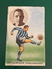 FIGURINA CALCIATORI CARAMELLE FIDASS 1945-46  MAI ATTACCATA INTER PASSALACQUA