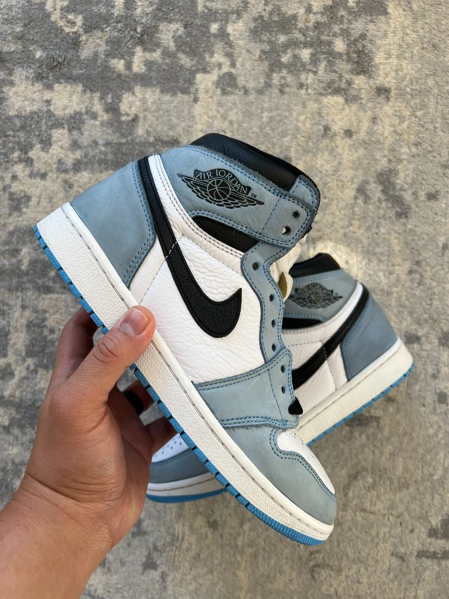Nike Air Jordan 1 Retro OG High University Blue - Men's Size 9 - 555088-134
