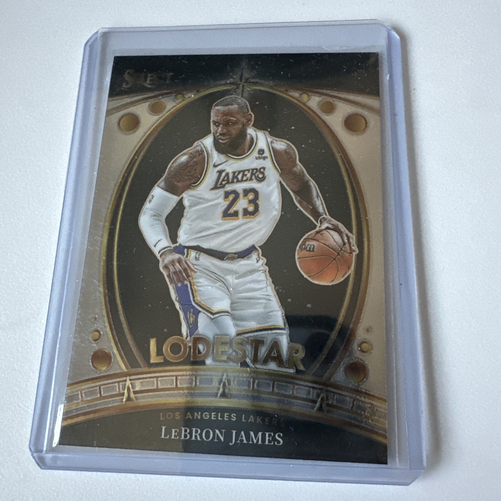 2023-24 Panini Select - Lodestars Silver Prizm #4 LeBron James