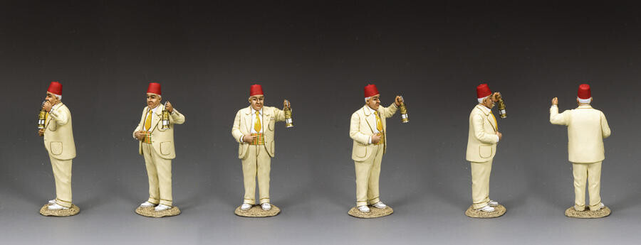 Figurine King and Country AE102 Signor Ferrari en plomb peint pour collectionneur