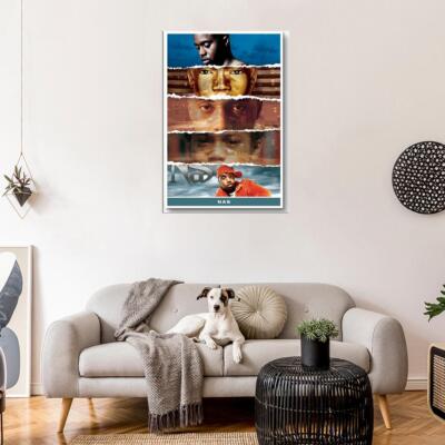 558836 NAS Album Cover HD Rap Music Star Cover Art 36x24 WALL