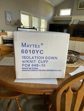 Box of 50 Disposable Medical Isolation Gowns