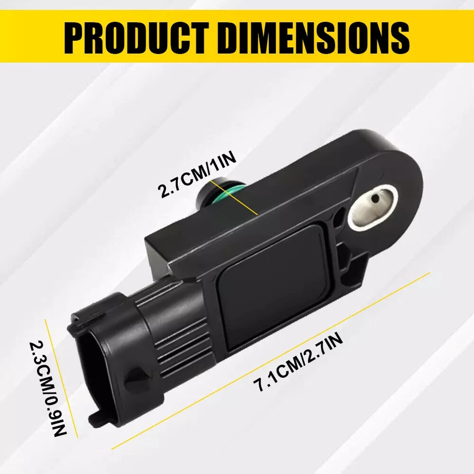0281002566 Electronic ABARTH 500/ 595 / 695 Hatchback Vauxhall Sensor Auto Parts - image 2 of 4