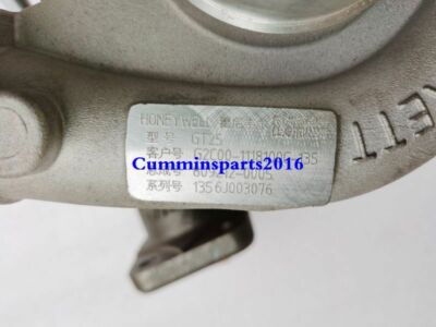 NEW GENUINE GARRETT GT25 809212-5 YUCHAI Diesel YC4G170 5.2L 125KW