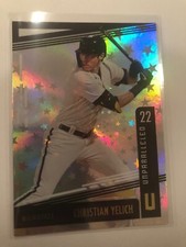 2020 Panini Chronicles Unparalleled Astral Christian Yelich Brewers 18