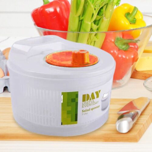 For Washing Drying Leafy Vegetable Dryer Strainer Dehydrator Salad Spinner - Afbeelding 1 van 12