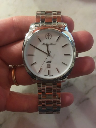 Orologio da polso in acciaio Mathey-Tissot movimento al quarzo | eBay