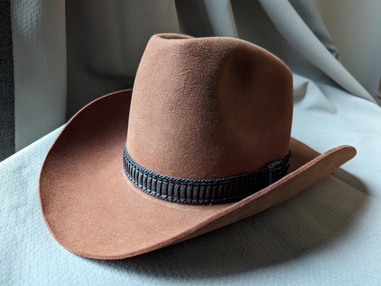 50s Vintage Stetson 3X BEAVER 3/8 59cm 帽子 50s Vintage Stetson 3X