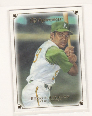 2007 UD MASTERPIECES  #89 REGGIE JACKSON (A's)