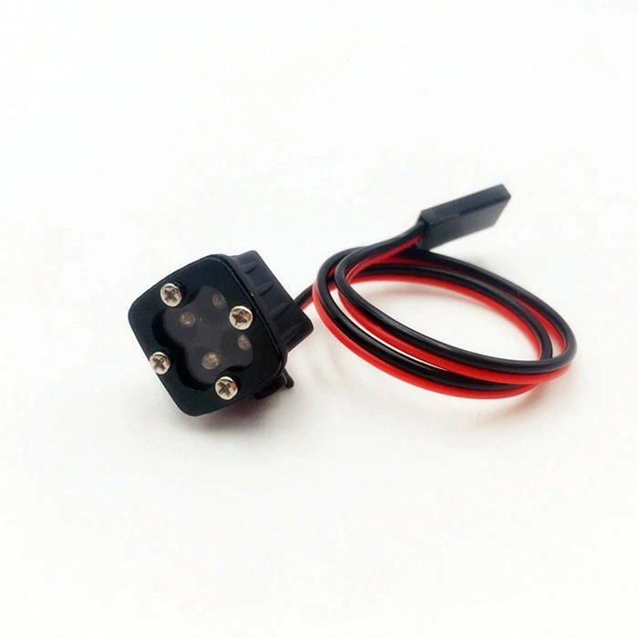 KYX RC Car 1/10 Scale Square Led Light Bumper Led Lamp Body Led 7V(2PCS) - Image 2 of 4