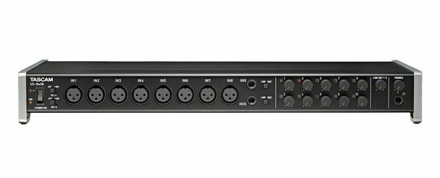 TASCAM US-16x08 audio MIDI interface 16 inputs 8 outputs