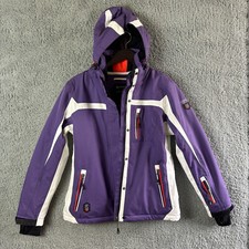 Killtec Tech Line Level 3 Ski Jacket Women's 8 Full Zip Hooded 3000gm Waterproof