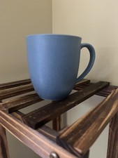 Noritake Colorwave Coffee Mug 12 oz Matte Ice Light Blue 8099 Stoneware Cup