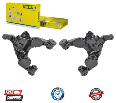 NEW MOOG Front Suspension Control Arm Set of 2 Toyota Sequoia Tundra 2004-2006