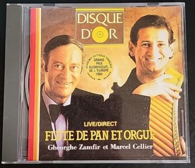 Gheorghe Zamfir Et Marcel Cellier ~ Flute De Pan Et Orgue (CD)