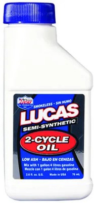 Lucas 2 Cycle Semi Synthetic Motor Engine Oil 2.6oz Husqvarna CR390 77-80