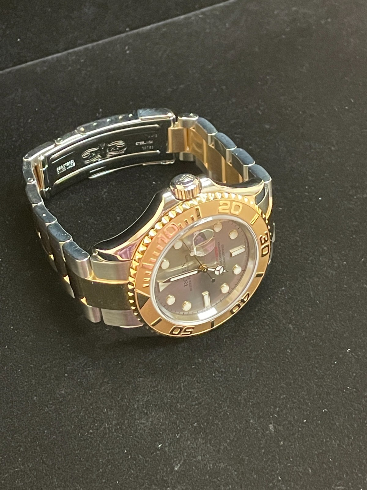 2006 Rolex Yacht-Master 16623 Slate Gray Dial TT 18kt Oyster With Papers 40mm image 5