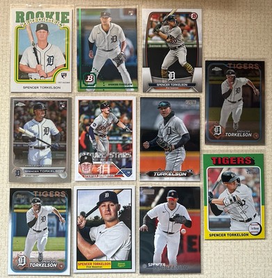 Spencer Torkelson Topps Stadium Club Archives Chrome Lot Rookie Tigers