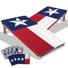State of Texas 2  x 4  Professional Wood Cornhole Game with Bags